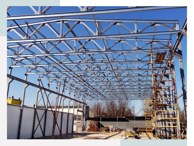 Строительство цехов в Ухта от 608 руб. под ключ