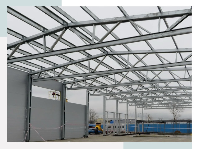 Строительство складов в Ухта от 608 руб. за м²