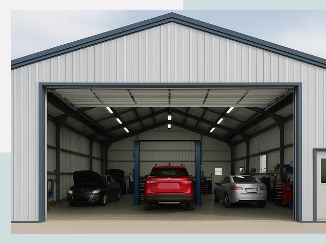 Ангары из сэндвич панелей от 608 руб. в Ухта