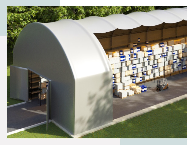 Тентовые ангары в Ухте