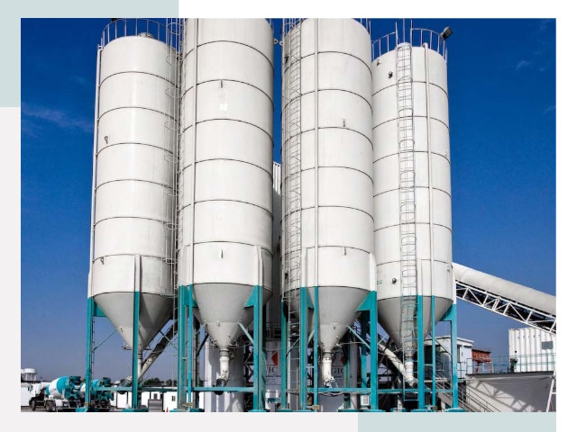 Строительство цементных силосов в Ухте