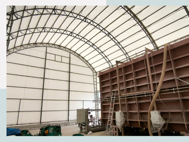 Оснащение ангаров в Ухте от 608 руб. - Надежно и быстро