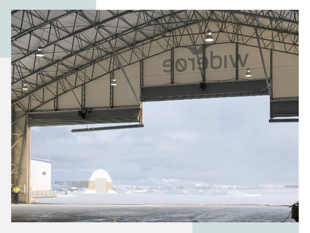 Ворота для ангаров в Ухте