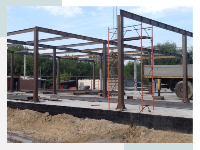 Фундамент для ангаров в Ухте