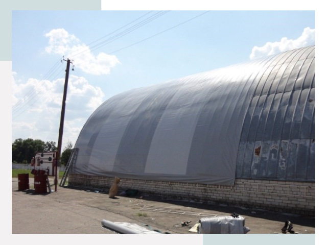 Ремонт ангаров в Ухте