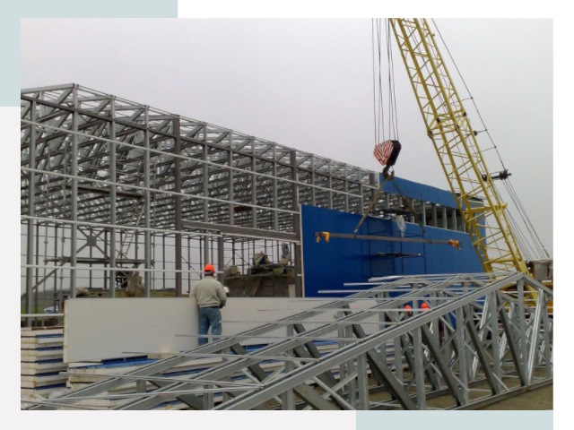 Монтаж ангаров в Ухте